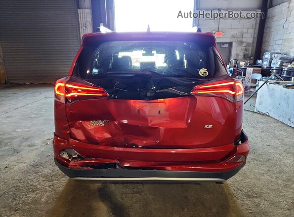JTMNFREV2HJ148430 2017 TOYOTA RAV4 Red Вид салону спереду