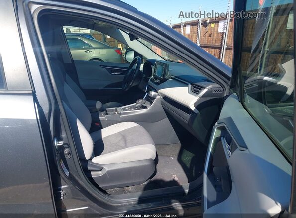 JTMP1RFV1KD514552 2019 TOYOTA LE Gray Widok wnętrza z przodu