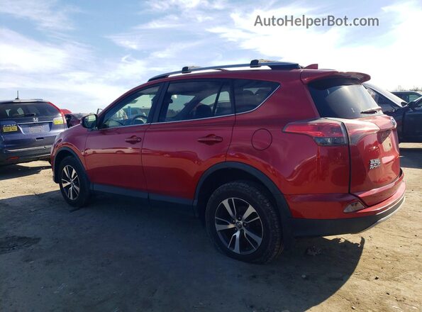 JTMRFREV6HJ132023 2017 TOYOTA LE Красный Задняя левая четверть