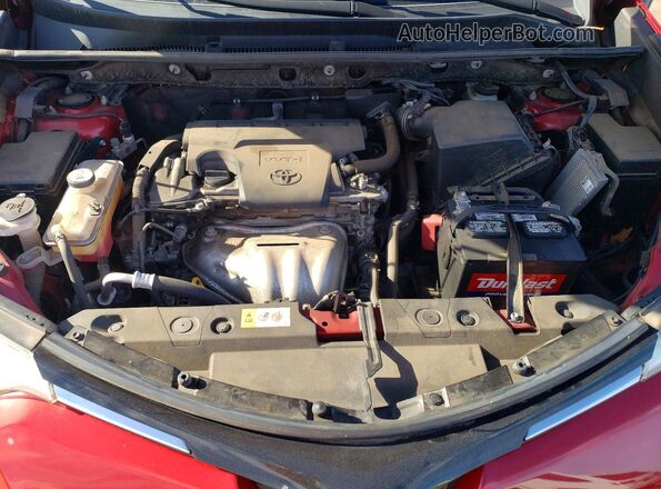 JTMRFREV6HJ132023 2017 TOYOTA LE Красный Вид подкапотного пространства