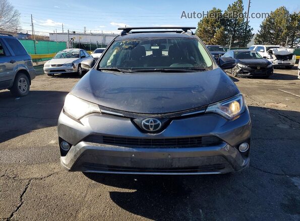 JTMRFREV6JD241506 2018 TOYOTA RAV4 Gray Vista frontal
