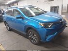 2016 Toyota Rav4 Hybrid Xle Blue vin: JTMRJREV0GD038246
