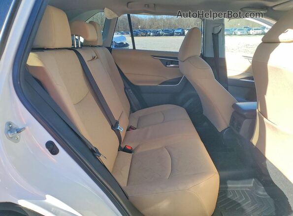 JTMW1RFV5KD033747 2019 TOYOTA RAV4 White Widok wnętrza z tyłu
