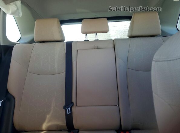 JTMW1RFV5KD033747 2019 TOYOTA RAV4 White Widok tylnych siedzeń