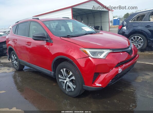 JTMZFREV0GJ088793 2016 TOYOTA LE Красный Передняя правая четверть