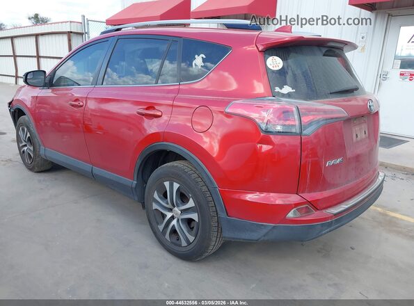 JTMZFREV3HJ131783 2017 TOYOTA LE Красный Задняя левая четверть