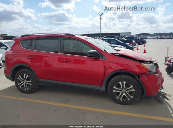 JTMZFREV3HJ131783 2017 TOYOTA LE Красный Вид задней части салона