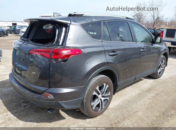 JTMZFREV4GJ080647 2016 TOYOTA LE Gray Rear right