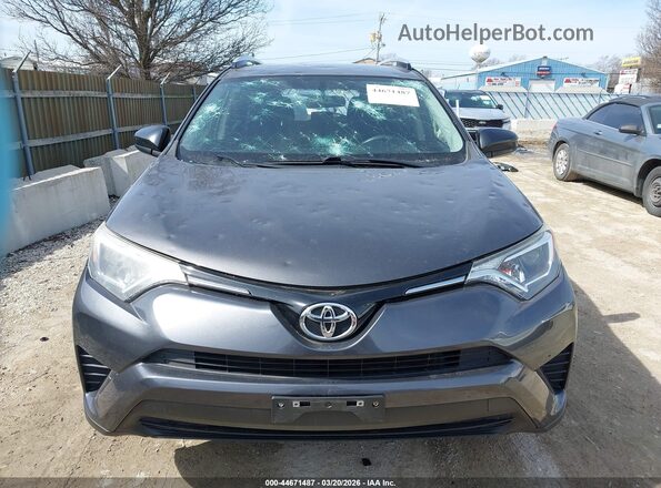 JTMZFREV4GJ080647 2016 TOYOTA LE Gray Instrument cluster view