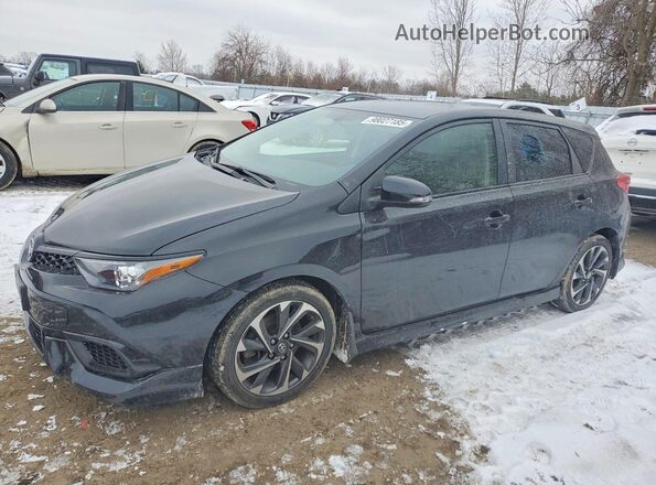 JTNKARJEXGJ513809 2016 TOYOTA SCION Black წინა მარცხენა ხედი სამი მეოთხედიდან