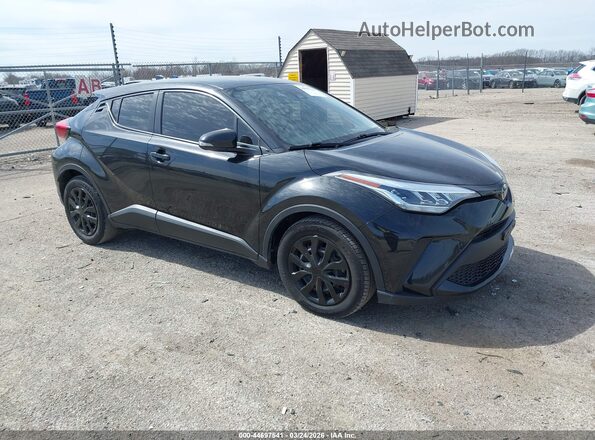 JTNKHMBX3M1120986 2021 TOYOTA LE Black Передня права чверть