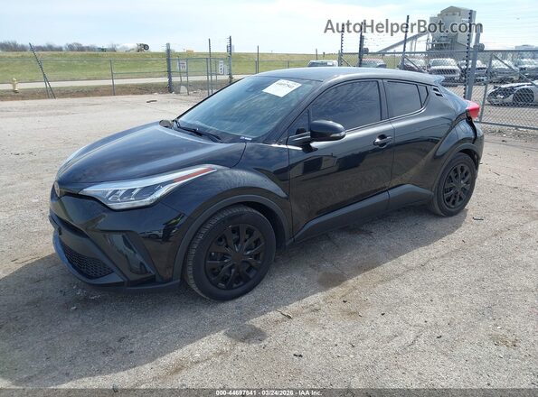 JTNKHMBX3M1120986 2021 TOYOTA LE Black Передня ліва чверть