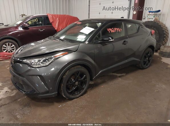 JTNKHMBX8M1107912 2021 TOYOTA C-HR Gray Przód lewy