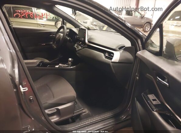 JTNKHMBX8M1107912 2021 TOYOTA C-HR Gray Widok wnętrza z przodu