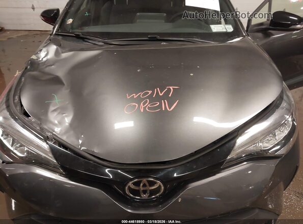 JTNKHMBX8M1107912 2021 TOYOTA C-HR Gray Widok z tyłu
