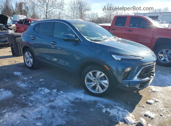 KL4AMBS22RB165160 2024 BUICK ENCORE Синий Передняя правая четверть