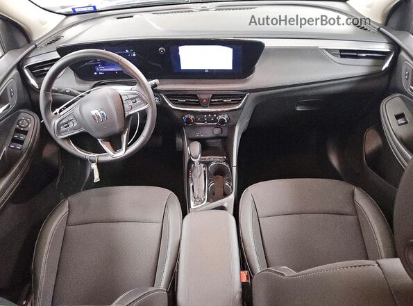KL4AMBSL4SB217774 2025 BUICK ENCORE Черный Вид панели приборов