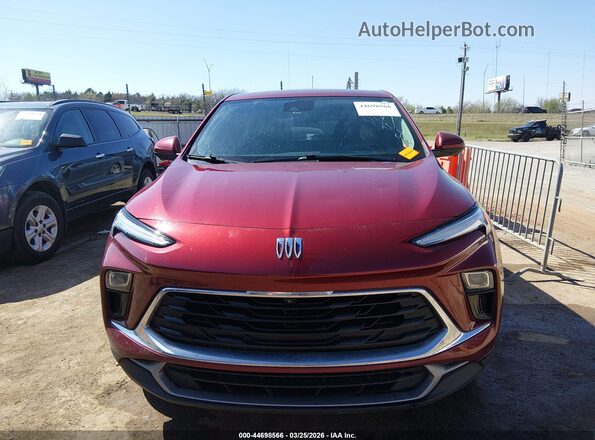 KL4AMBSP9SB011577 2025 BUICK ENCORE Red Widok zestawu wskaźników