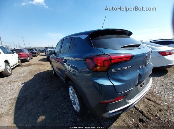 KL4AMCSL6RB142138 2024 BUICK ENCORE Синий Задняя левая четверть