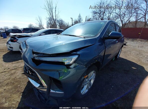 KL4AMCSL6RB142138 2024 BUICK ENCORE Синий Передняя левая четверть