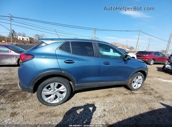 KL4AMCSL6RB142138 2024 BUICK ENCORE Синий Вид задней части салона