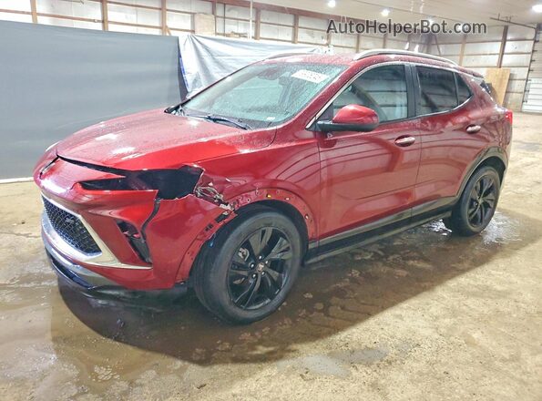 KL4AMDSL1RB201442 2024 BUICK ENCORE Красный Передняя левая четверть