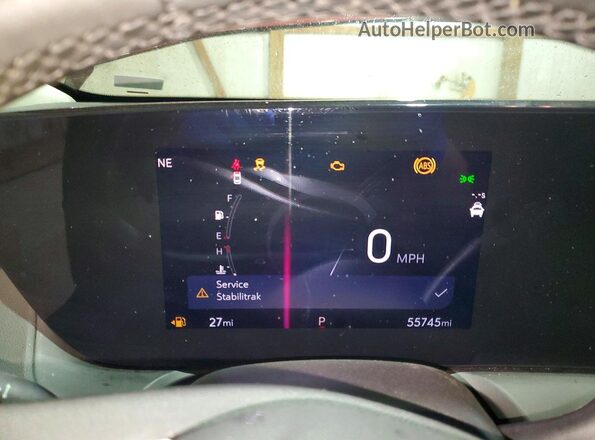 KL4AMDSL1RB201442 2024 BUICK ENCORE Красный Вид щитка приборов