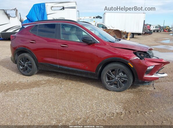 KL4AMDSL3SB135949 2025 BUICK ENCORE Red Przód prawy
