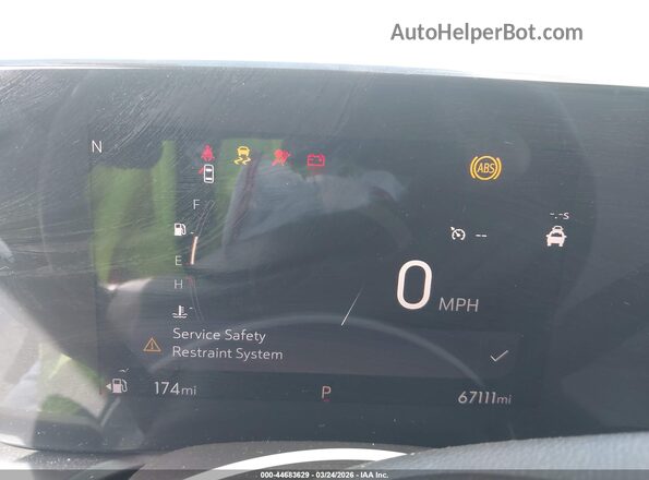KL4AMDSL3SB135949 2025 BUICK ENCORE Red Widok tylnych siedzeń