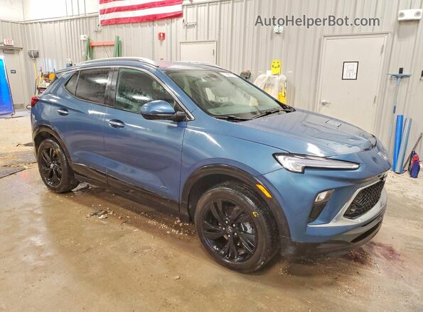 KL4AMESLXTB011118 2026 BUICK ENCORE Синий Передняя правая четверть