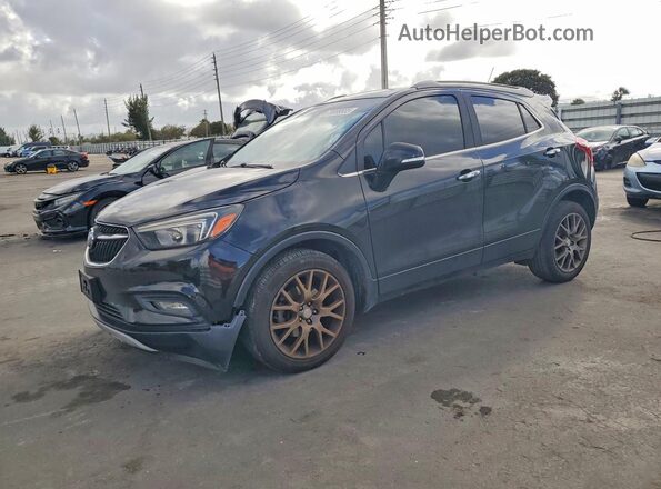 KL4CJ1SB0KB829442 2019 BUICK ENCORE Черный Передняя левая четверть