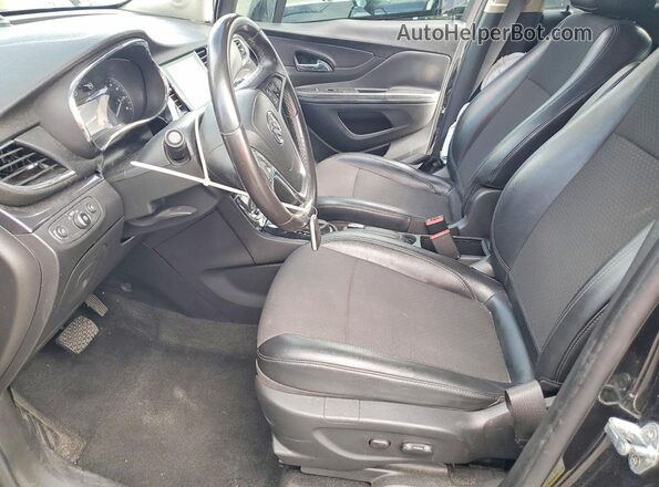 KL4CJ1SB0KB829442 2019 BUICK ENCORE Черный Вид салона спереди