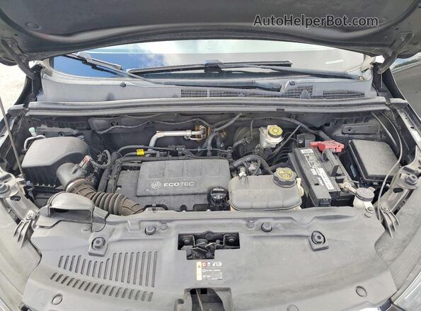KL4CJ1SB0KB829442 2019 BUICK ENCORE Черный Вид подкапотного пространства