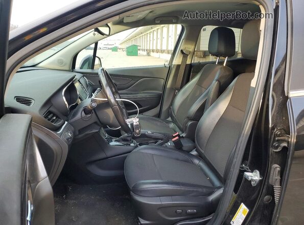 KL4CJ1SB6JB540466 2018 BUICK ENCORE Черный Вид панели приборов