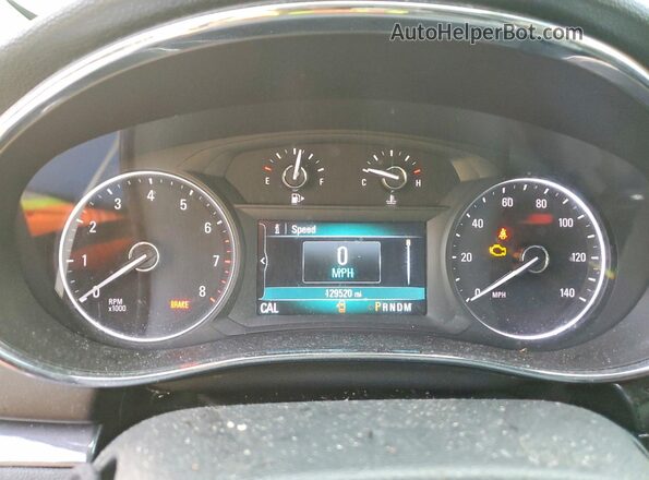 KL4CJ1SB6JB540466 2018 BUICK ENCORE Черный Вид задних сидений