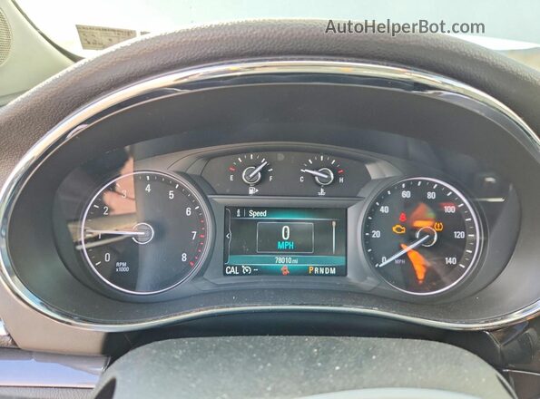 KL4CJ2SB5HB040203 2017 BUICK ENCORE Белый Вид щитка приборов