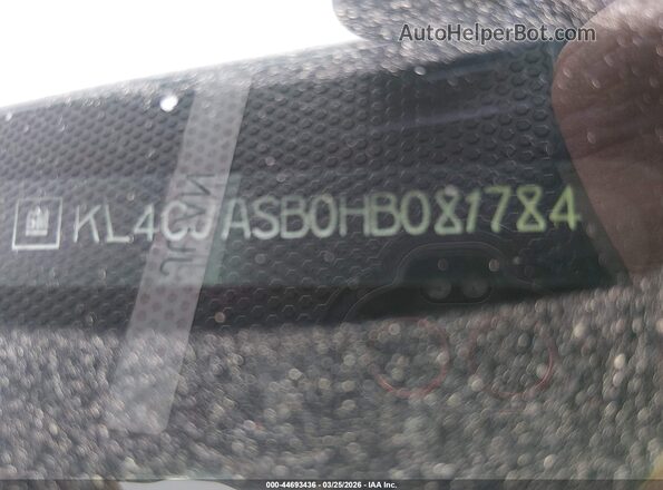 KL4CJASB0HB081784 2017 BUICK ENCORE Бордовый 