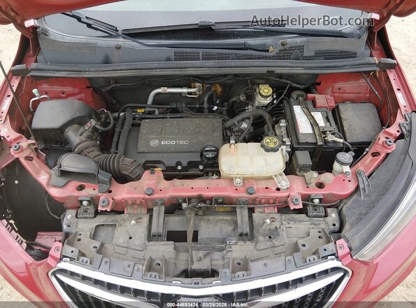 KL4CJASB0HB081784 2017 BUICK ENCORE Бордовый Вид сзади