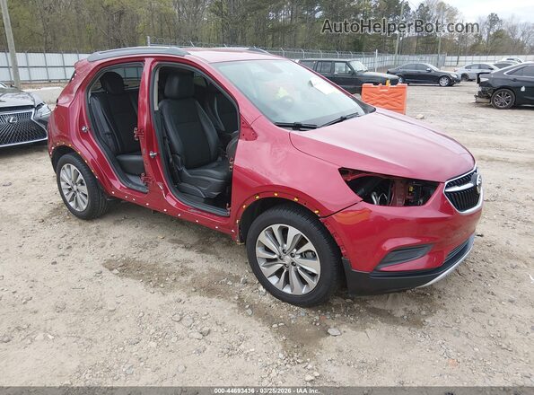 KL4CJASB0HB081784 2017 BUICK ENCORE Бордовый Передняя правая четверть