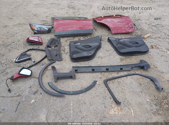 KL4CJASB0HB081784 2017 BUICK ENCORE Бордовый Вид щитка приборов