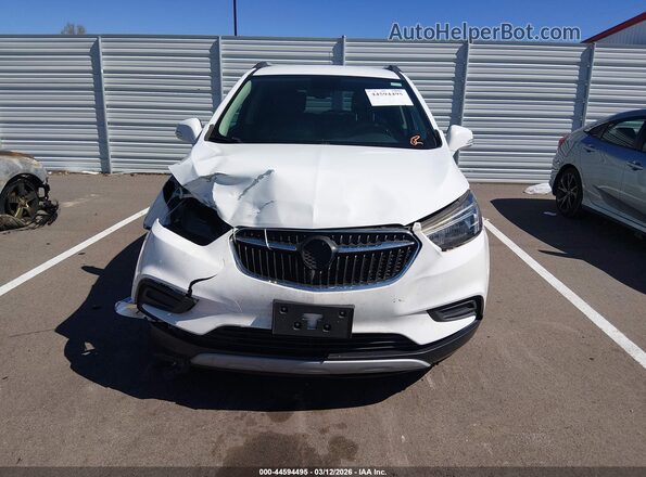 KL4CJASB0KB911655 2019 BUICK ENCORE Белый Вид спереди