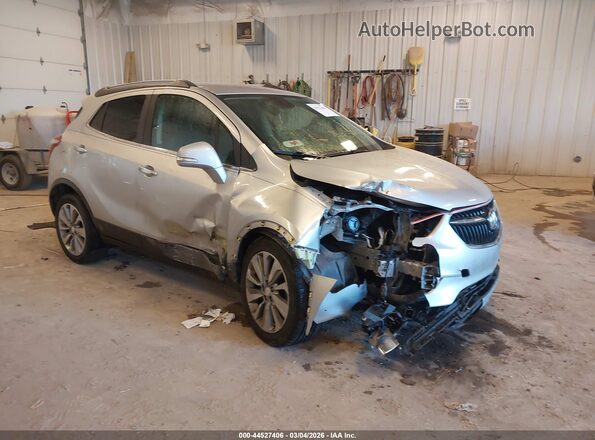 KL4CJASB3JB638824 2018 BUICK ENCORE Silver Delantero derecho