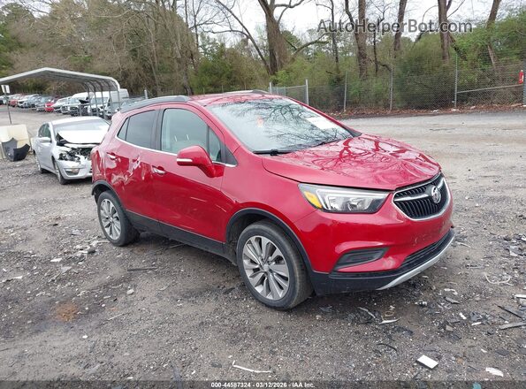 KL4CJASB3KB788126 2019 BUICK ENCORE Красный Передняя правая четверть