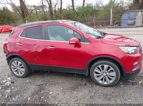 KL4CJASB3KB788126 2019 BUICK ENCORE Красный Вид задней части салона