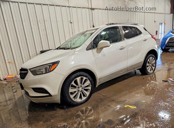 KL4CJASB3LB003637 2020 BUICK ENCORE Белый Передняя левая четверть