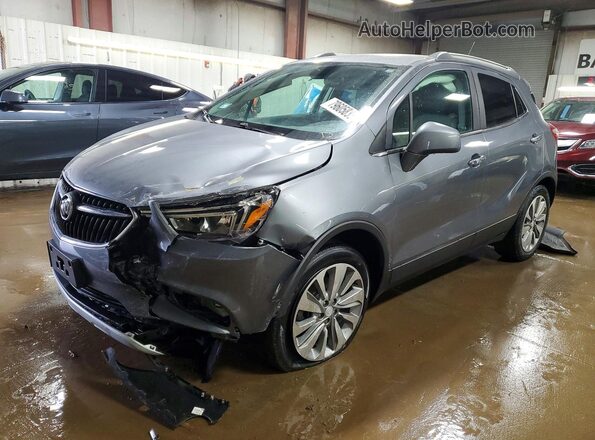 KL4CJASB3LB006246 2020 BUICK ENCORE Серый Передняя левая четверть