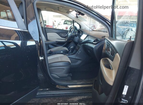 KL4CJASB4HB166028 2017 BUICK ENCORE Черный Вид салона спереди