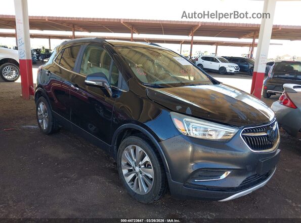 KL4CJASB4HB166028 2017 BUICK ENCORE Черный Передняя правая четверть