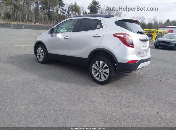 KL4CJASB4JB570937 2018 BUICK ENCORE Silver Задня ліва чверть