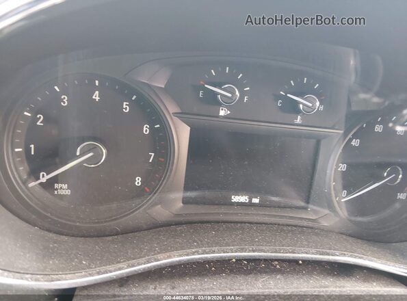 KL4CJASB4JB570937 2018 BUICK ENCORE Silver Вид задніх сидінь